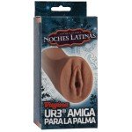 Маструбатор вагина из материала UltraSkyn Noches Latinas - Vagina - смуглый - 12 см