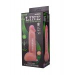 Реалистичный фаллоимитатор гнущийся на присоске с мошонкой F-line Flex & Fix из киберкожи - телесный - 23 cм Реалистичный фаллоимитатор гнущийся на присоске с мошонкой F-line Flex & Fix из киберкожи - телесный - 23 cм
