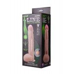 Реалистичный фаллоимитатор гнущийся на присоске с мошонкой F-line Flex & Fix из киберкожи - телесный - 26 cм Реалистичный фаллоимитатор гнущийся на присоске с мошонкой F-line Flex & Fix из киберкожи - телесный - 26 cм
