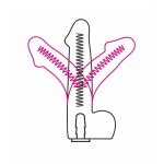 Гнущийся реалистичный фаллоимитатор на присоске с мошонкой F&F EST COCK 8" из киберкожи NeoSkin - телесный - 22 см Гнущийся реалистичный фаллоимитатор на присоске с мошонкой F&F EST COCK 8" из киберкожи NeoSkin - телесный - 22 см