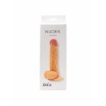 Фаллоимитатор-реалистик на присоске Nudes Reliable с ярковыраженной головкой и рельефной поверхностью - телесный - 19,5 см Фаллоимитатор-реалистик на присоске Nudes Reliable с ярковыраженной головкой и рельефной поверхностью - телесный - 19,5 см