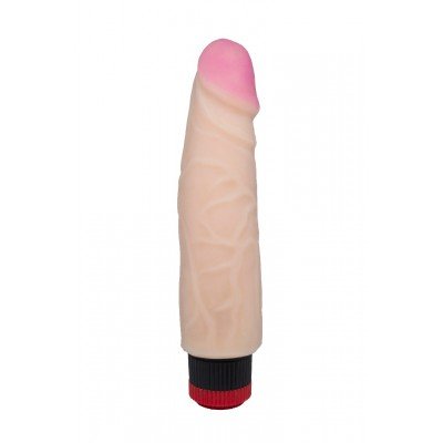 Вибратор реалистичный из киберкожи NeoSkin - COCK NEXT 7 - телесный - 21 см