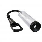 Мужская вакуумная помпа для тренировок пениса Discovery Light Boarder Clear - прозрачная - 25 см