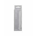 Насадка для увеличение пениса в ширину Homme Wide White с двусторонним рельефом - белая - 13 см Насадка для увеличение пениса в ширину Homme Wide White с двусторонним рельефом - белая - 13 см