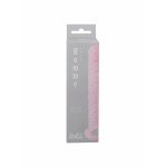 Насадка для увеличение пениса в длину Homme Long Pink с двусторонним рельефом - розовая - 15,5 см