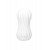 Мини-мастурбатор Marshmallow Fuzzy White - белый - 8 см