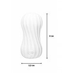 Мини-мастурбатор Marshmallow Fuzzy White - белый - 8 см Мини-мастурбатор Marshmallow Fuzzy White - белый - 8 см