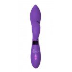 Вагинально-клиторальный вибратор Indeep Gina Purple - фиолетовый - 20,5 см Вагинально-клиторальный вибратор Indeep Gina Purple - фиолетовый - 20,5 см