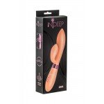 Вагинально-клиторальный вибратор Indeep Gina Beige - бежевый - 20,5 см Вагинально-клиторальный вибратор Indeep Gina Beige - бежевый - 20,5 см