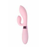 Перезаряжаемый вибратор-кролик с 2-мя моторами Indeep Juna Pink с клиторальный отростком - розовый - 21 см Перезаряжаемый вибратор-кролик с 2-мя моторами Indeep Juna Pink с клиторальный отростком - розовый - 21 см