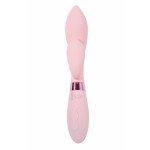Перезаряжаемый вибратор-кролик с 2-мя моторами Indeep Juna Pink с клиторальный отростком - розовый - 21 см Перезаряжаемый вибратор-кролик с 2-мя моторами Indeep Juna Pink с клиторальный отростком - розовый - 21 см