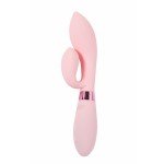 Перезаряжаемый вибратор-кролик с 2-мя моторами Indeep Juna Pink с клиторальный отростком - розовый - 21 см Перезаряжаемый вибратор-кролик с 2-мя моторами Indeep Juna Pink с клиторальный отростком - розовый - 21 см