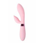 Перезаряжаемый вибратор-кролик с 2-мя моторами Indeep Malena Pink с клиторальным отростком - розовый - 21,5 см Перезаряжаемый вибратор-кролик с 2-мя моторами Indeep Malena Pink с клиторальным отростком - розовый - 21,5 см