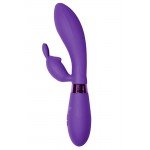 Вибратор с клиторальным зайчиком Indeep Yonce Purple - фиолетовый - 20,5 см Вибратор с клиторальным зайчиком Indeep Yonce Purple - фиолетовый - 20,5 см