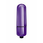 Гладкая пластиковая вибропуля Indeep Mady Purple - фиолетовая - 6 см