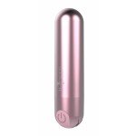 Перезаряжаемая вибропуля Indeep Clio Pink - розовая - 7,6 см