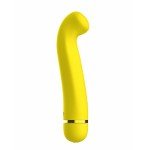 Перезаряжаемый вибратор Fantasy Raffi Yellow с выделенной головкой - жёлтый - 17,1 см