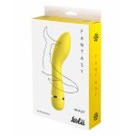 Классический перезаряжаемый вибратор Fantasy Whaley Yellow - жёлтый - 16,8 см