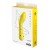 Классический перезаряжаемый вибратор Fantasy Whaley Yellow - жёлтый - 16,8 см