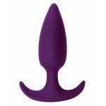 Анальная пробка со смещенным центром тяжести Spice it up Delight Ultraviolet - фиолетовый - 10,5 см