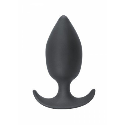 Пробка со смещенным центром тяжести Spice it up Insatiable Dark Grey - серая - 10,5 см