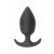 Пробка со смещенным центром тяжести Spice it up Insatiable Dark Grey - серая - 10,5 см