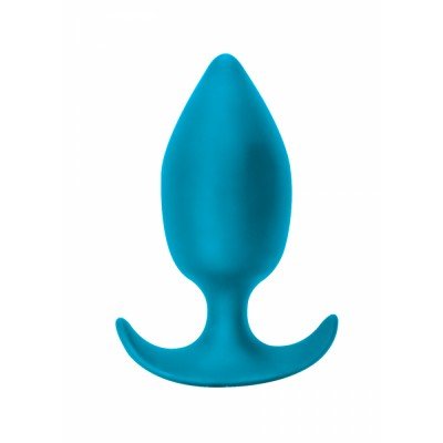 Пробка со смещенным центром тяжести Spice it up Insatiable Aquamarine - бирюзовая - 10,5 см