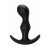 Силиконовая анальная пробка Spice it up Classy Black - чёрная - 11,5 см