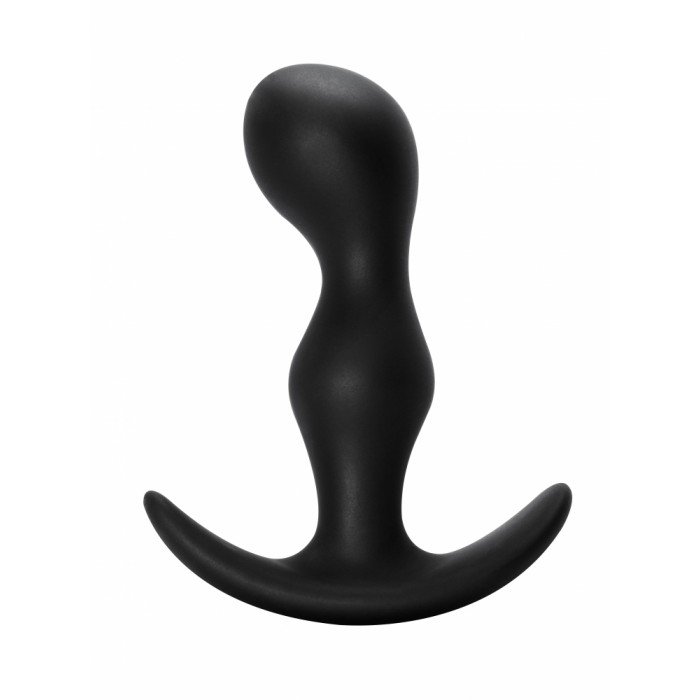 Силиконовая анальная пробка Spice it up Classy Black - чёрная - 11,5 см Силиконовая анальная пробка Spice it up Classy Black - чёрная - 11,5 см