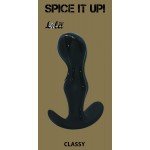 Анальная пробка Spice it up Classy Black  - чёрная - 11,5 см