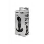 Силиконовая анальная пробка Spice it up Classy Black - чёрная - 11,5 см Силиконовая анальная пробка Spice it up Classy Black - чёрная - 11,5 см