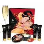 Набор для массажа Geisha's Secret Клубника и шампанское - 5 предметов