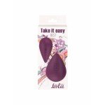 Вагинальное виброяйцо каплевидной формы с пультом ДУ Take it Easy Best Purple - фиолетовое Вагинальное виброяйцо каплевидной формы с пультом ДУ Take it Easy Best Purple - фиолетовое