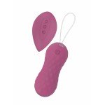 Вагинальные виброшарики с ротацией на пульте ДУ Take it Easy Dea Pink - розовые - 8,3 см Вагинальные виброшарики с ротацией на пульте ДУ Take it Easy Dea Pink - розовые - 8,3 см