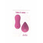 Вагинальные виброшарики с ротацией на пульте ДУ Take it Easy Dea Pink - розовые - 8,3 см Вагинальные виброшарики с ротацией на пульте ДУ Take it Easy Dea Pink - розовые - 8,3 см