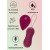 Вагинальные виброшарики с пульсацией на пульте ДУ Take it Easy Era Wine Red - красные - 8,3 см