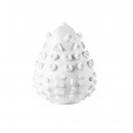 Мастурбатор-яйцо Take It Easy CHIC с 3D-рельефом многоразовое - белое