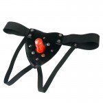 Комплект страпон-системы Джага-Джага Harness №3: трусики с насадкой - 17 см