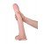 Длинный фаллоимитатор Супергигант из киберкожи NeoSkin на присоске Lovetoy - телесный - 38,5 см