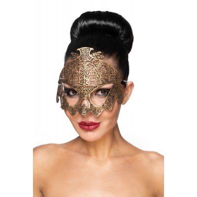 Карнавальная маска Нави - золотистая