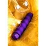 Вибратор с волнообразным стволом A-toys - фиолетовый - 17 см Вибратор с волнообразным стволом A-toys - фиолетовый - 17 см