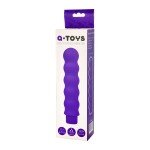 Вибратор с волнообразным стволом A-toys - фиолетовый - 17 см Вибратор с волнообразным стволом A-toys - фиолетовый - 17 см