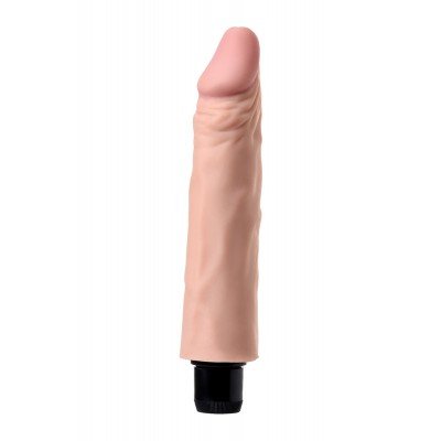 Реалистичный мультискоростной вибратор A-toys Toron - телесный - 19 см