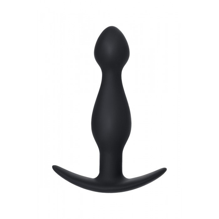Силиконовая анальная пробка A-Toys Anal Plug размера S - чёрная - 11,5 см Силиконовая анальная пробка A-Toys Anal Plug размера S - чёрная - 11,5 см