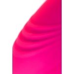Силиконовое виброяйцо A-Toys с проводным пультом ДУ - розовое - 6,5 см