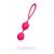 Вагинальные шарики A-toys Pleasure Balls Rai со смещённым центром тяжести и петелькой - розовые