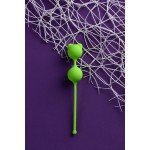 Вагинальные шарики A-Toys Pleasure Balls с ушками - зелёные Вагинальные шарики A-Toys Pleasure Balls с ушками - зелёные