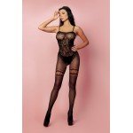 Боди-комбинезон с интимным доступом Amor El Valencia plus size - черный Боди-комбинезон с интимным доступом Amor El Valencia plus size - черный