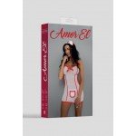 Эротический игровой костюм Amor El - Сексуальная медсестричка: платье и чепчик