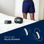 Инновационный мастурбатор для мужчин Arcwave VOY с уникальной системой регулировки сдавливания - чёрный